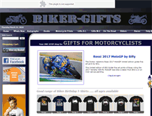 Tablet Screenshot of biker-gifts.co.uk